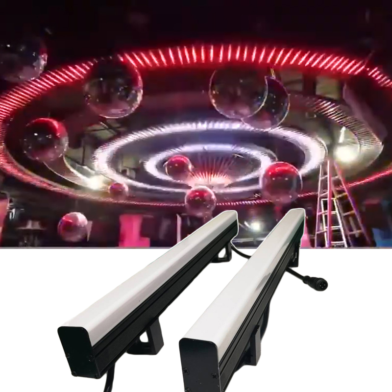 DMX 512 Controlled RGBW Pixel LED Linear Light Strip for Outdoor Stage Lighting