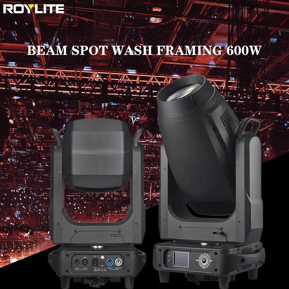600W LED Frame Light Moving Head Lights Stage Show Lighting DMX 512 Controller Disco Moving Beam Lamp for DJ Party