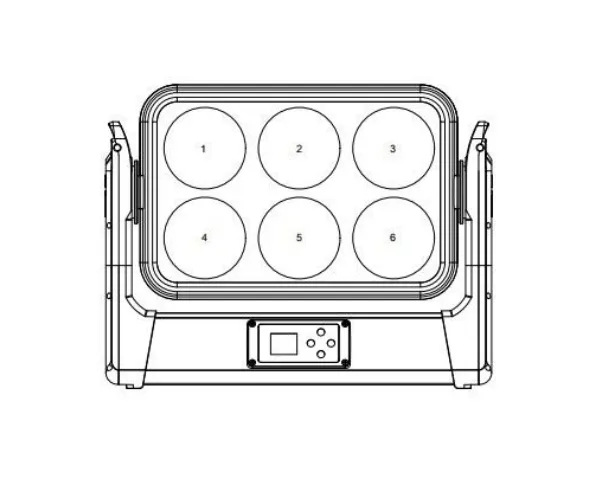 Led Tilt Moving Blinder