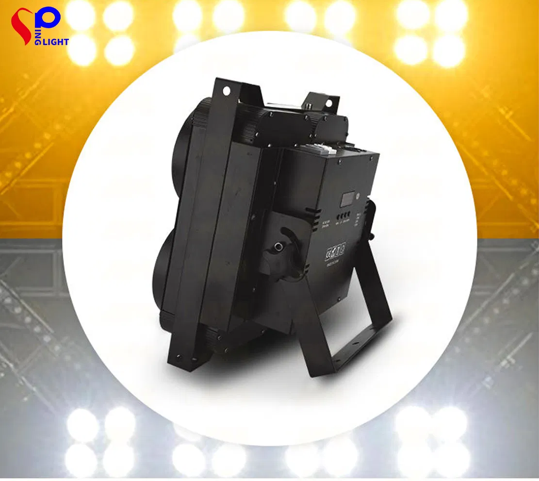 Stage Light 4 Eyes 4*100W DMX512 COB Strobe Blinder Audience LED PAR Light for Stage Lighting