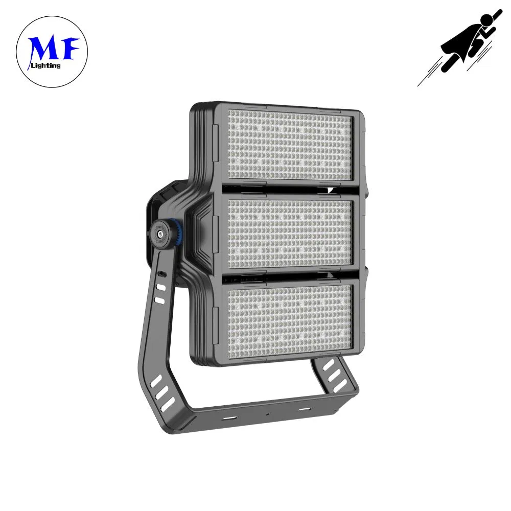 High Lumen 170lm/W 6500K 800W 1000W 1200W 1800W IP66 Ik08 Water Proof High Power Stadium Sport High Mast LED Flood Light for Tennis Football Court