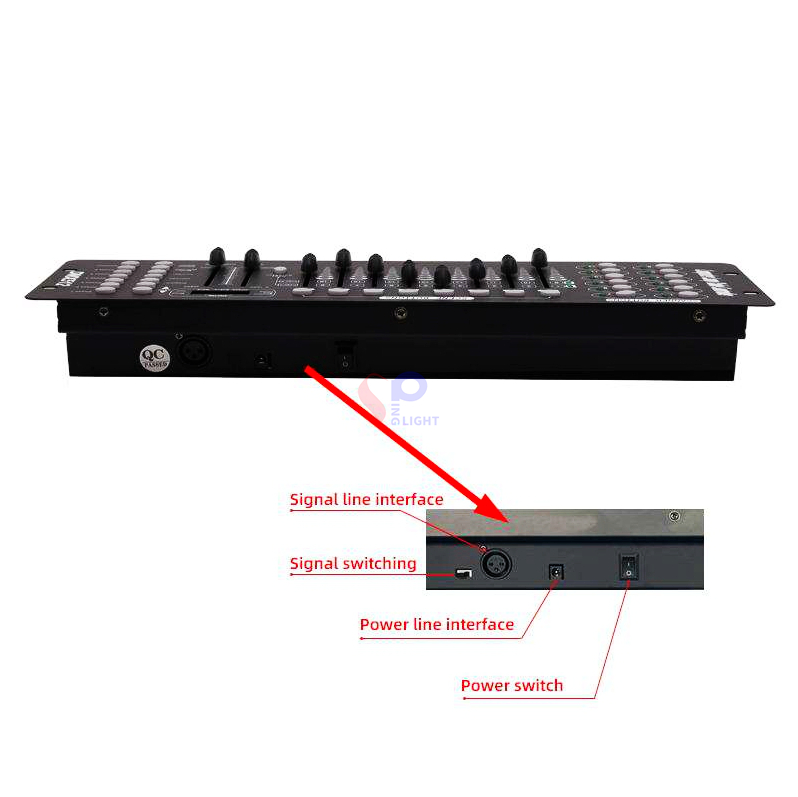 Small DMX LED Light Control Professional 192 Channel LED Stage Light Dimmer DMX512 Console DMX 512 Controller