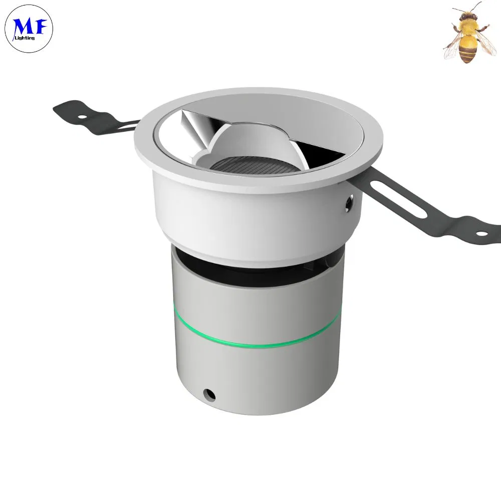 5W/7W/8W/12W/20W Modern Indoor Lighting Ceiling Angle Adjustable Recessed Aluminum LED Spot Down Light for Hotel Bedroom Living Room Stairway