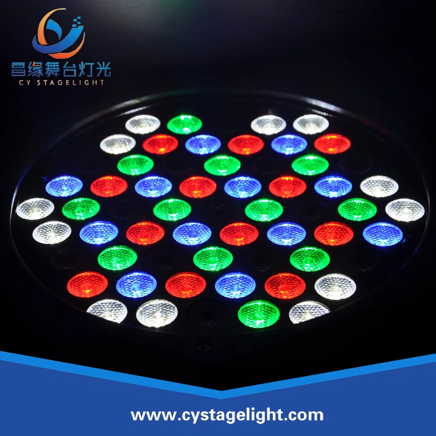 PAR 64 60X3w RGB 3in1 LED PAR Can Wedding/Party/Stage Lighting