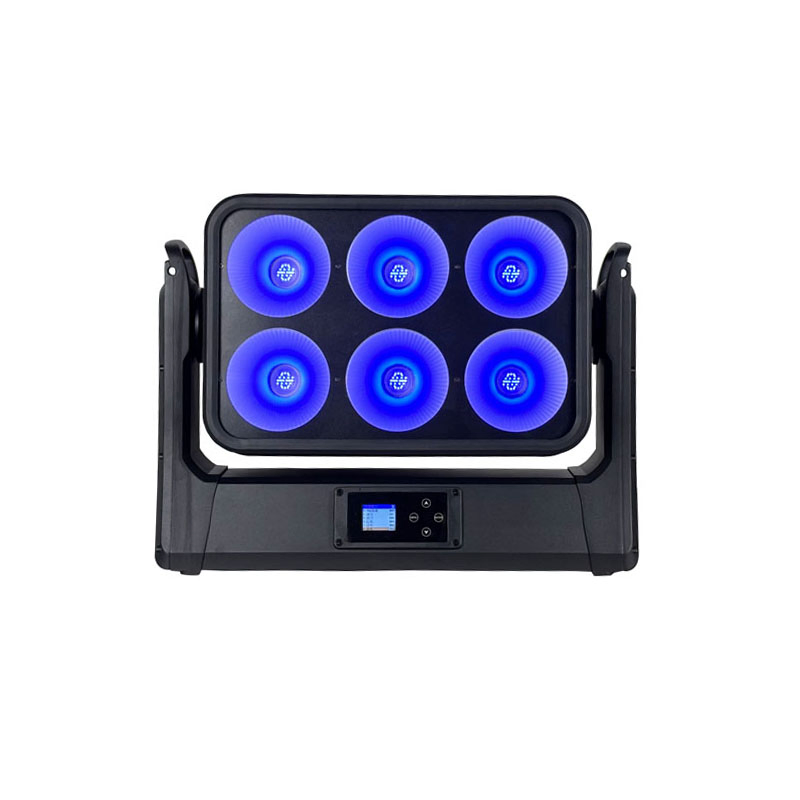 IP65 Waterproof 1200W RGBW DOT Control Stage Lighting Tilt Moving Wash Effect Moving Head LED Blinder Light