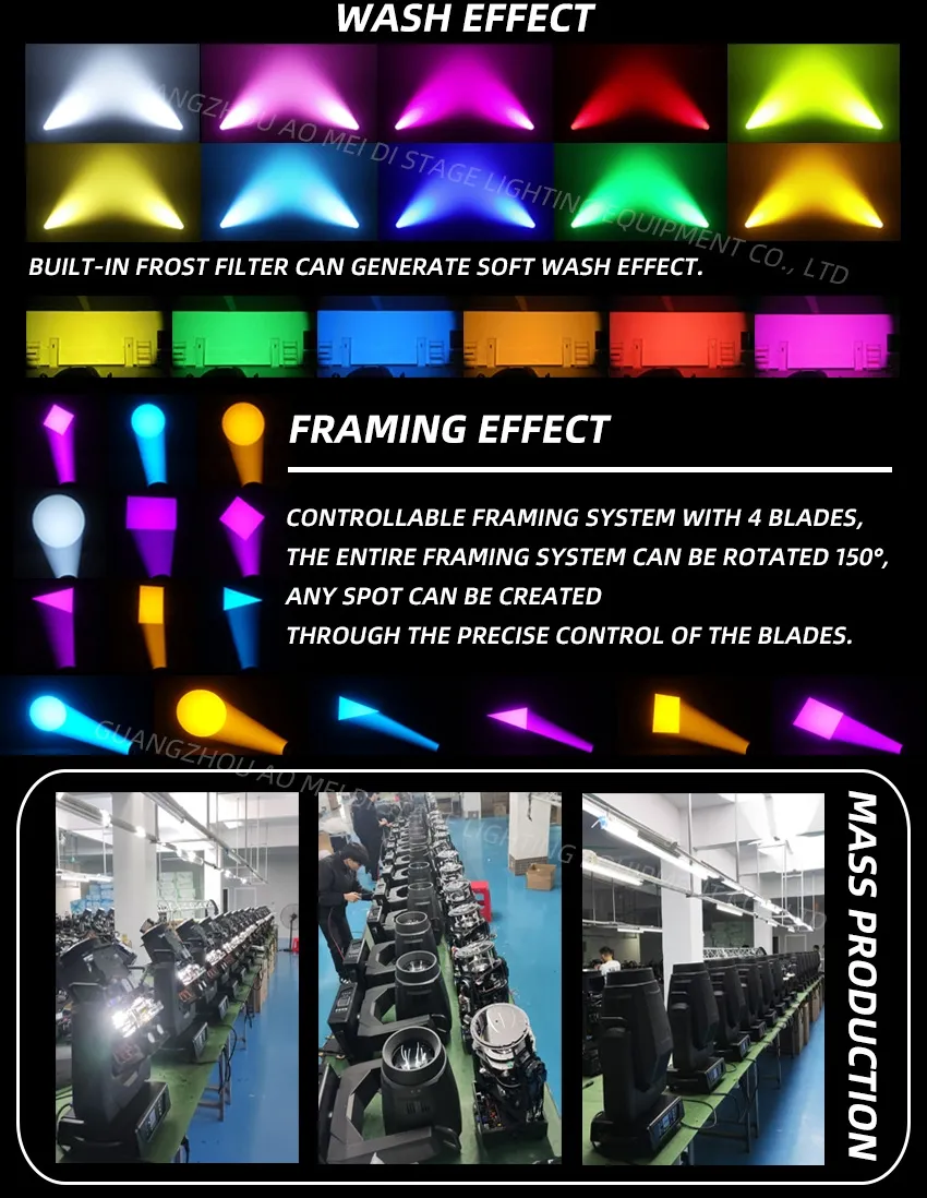 600W LED Profile Lighting 4