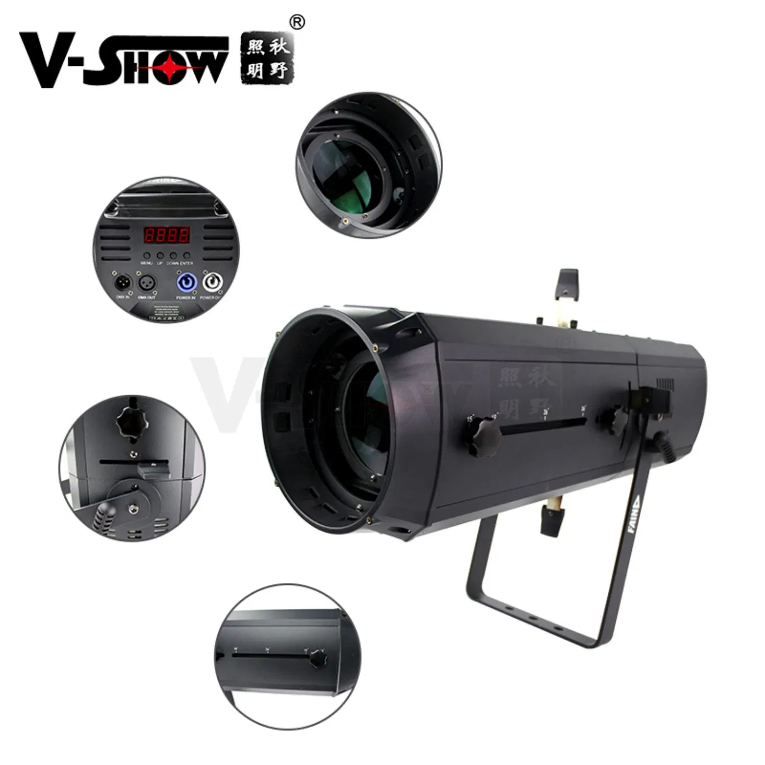 V-Show LED Zoom Profile Spotlight of Stage Lighting Equipment