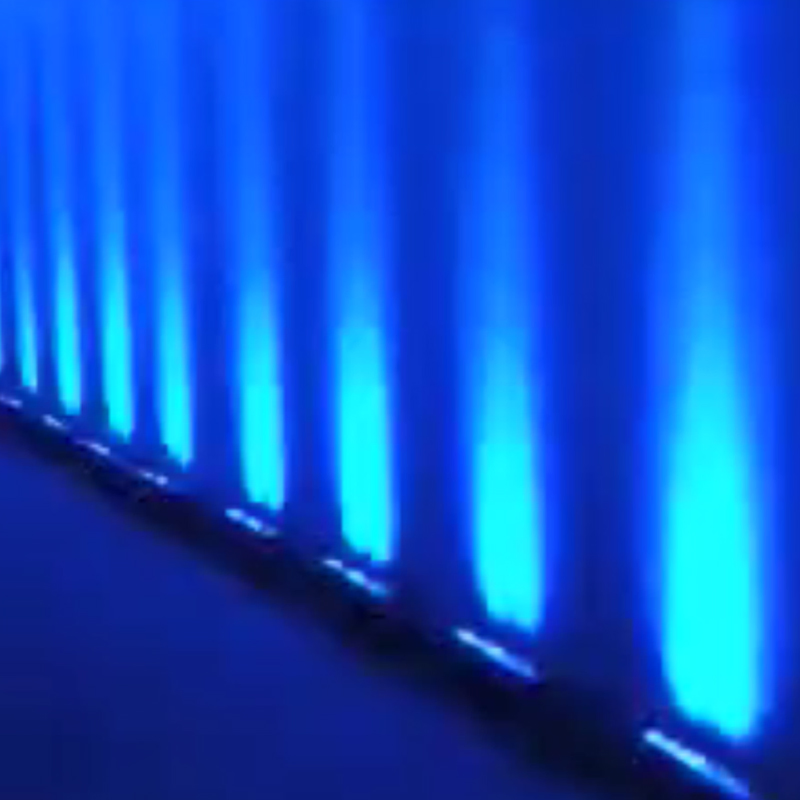 High Quality Outdoor Waterproof Pixels 24X10W 4in1 RGBW LED Effect Matrix Bar City Wall Washer Stage Lighting for DJ Disco Wedding Party Show Church Theater