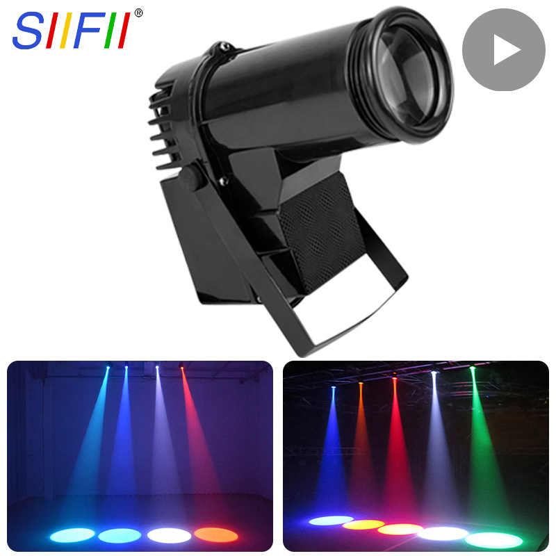 High Quality Stage Effect Beam LED DMX512 Dance Party DJ Disco Wedding Show 10W 3 in 1 Spot Light