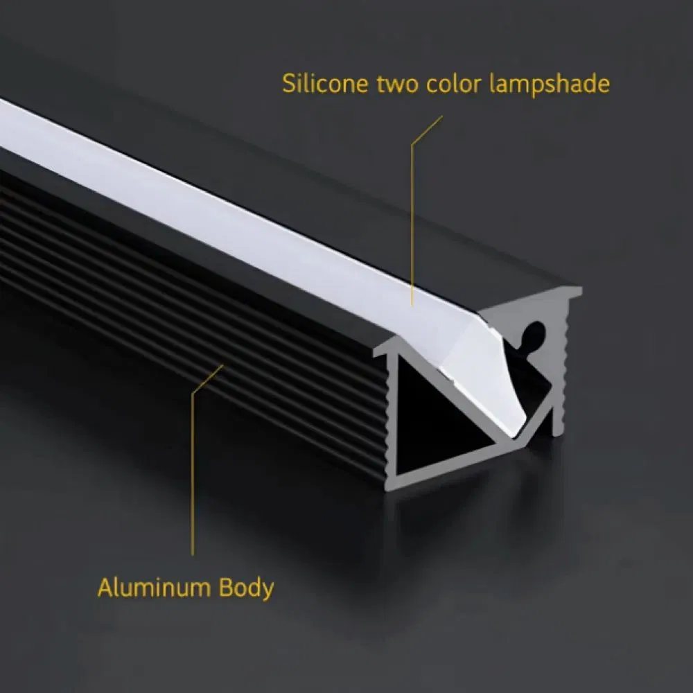 Dimmable 45° Polarized LED Linear Lighting Under Cabinet for Kitchen