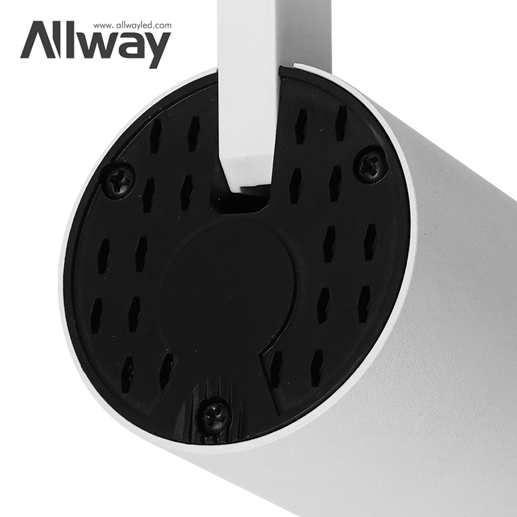 Allway Adjustable Spot Light Track Lamp Ceiling Downlight Stage Showroom Lighting COB LED Track Spotlight
