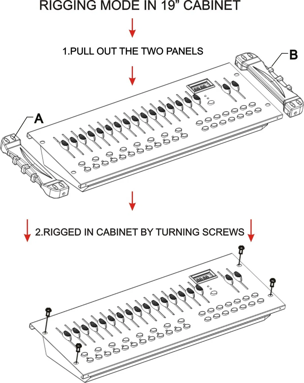 Professional Intelligent Lighting 384-Channels Wireless Wifly DMX Controller