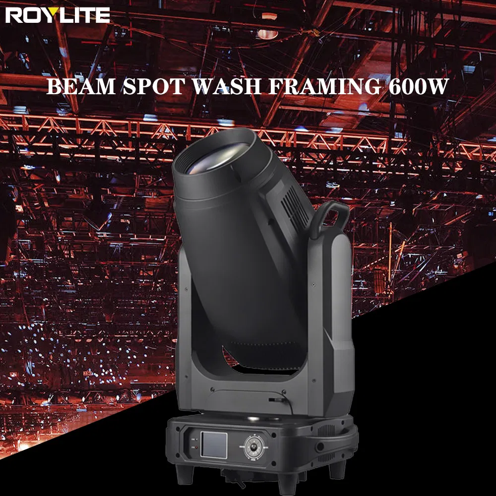 600W LED Frame Light Moving Head Lights Stage Show Lighting DMX 512 Controller Disco Moving Beam Lamp for DJ Party