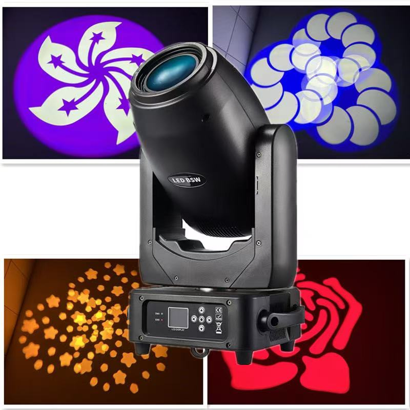Hot Sale Rigeba 300W Bsw LED Moving Head Beam Washing Light DJ Stage Concert Moving Head Lighting