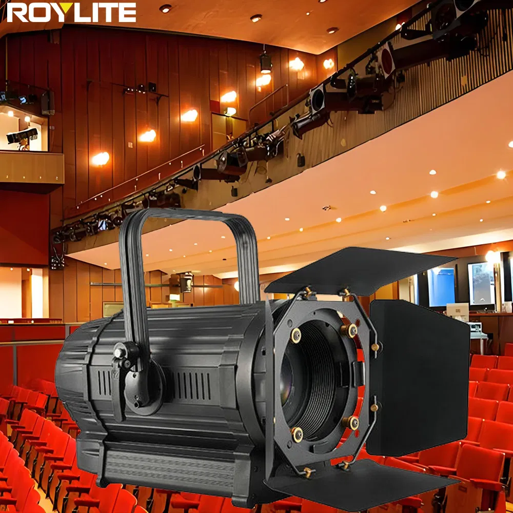 200W 300W DMX Fresnel Lens COB Spotlight Manual Auto Zoom LED PAR Spot Light for Stage
