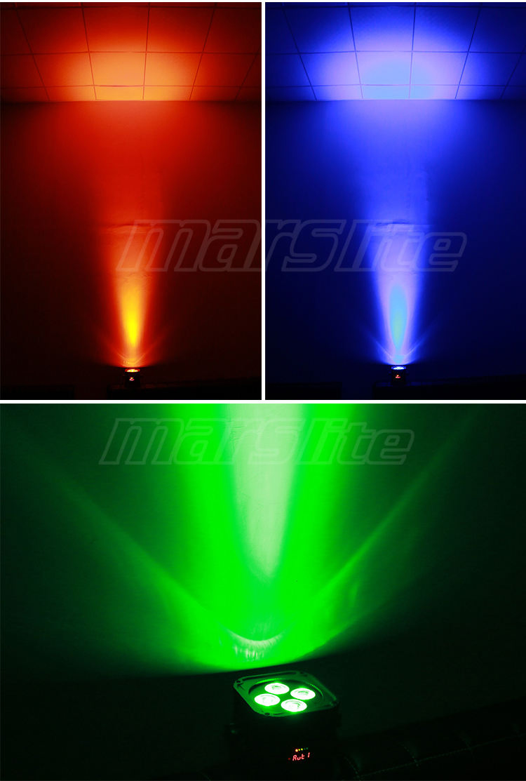 RGBWA+UV6in1 Wireless Battery PAR Liqht Stage Liqhting Battery Power LED PAR Light