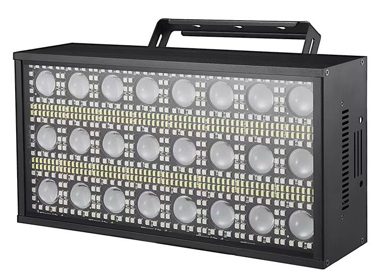 LED Strobe Light DMX Control Factory RGB LED Light Flash Disco Lighting 1000W Full Color Atomic for DJ Club Party Stage