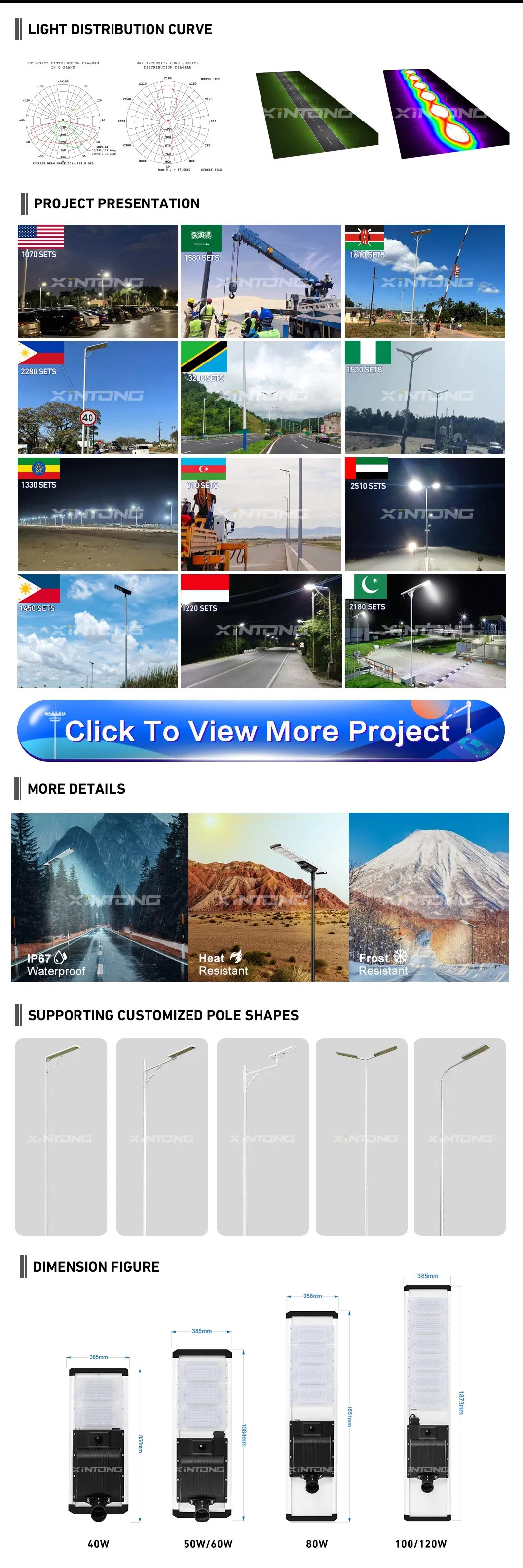 Solar Street Light Installation