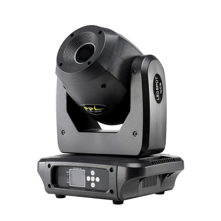 Intelligent 100W LED Spot Moving Head Light for Lighting Designers