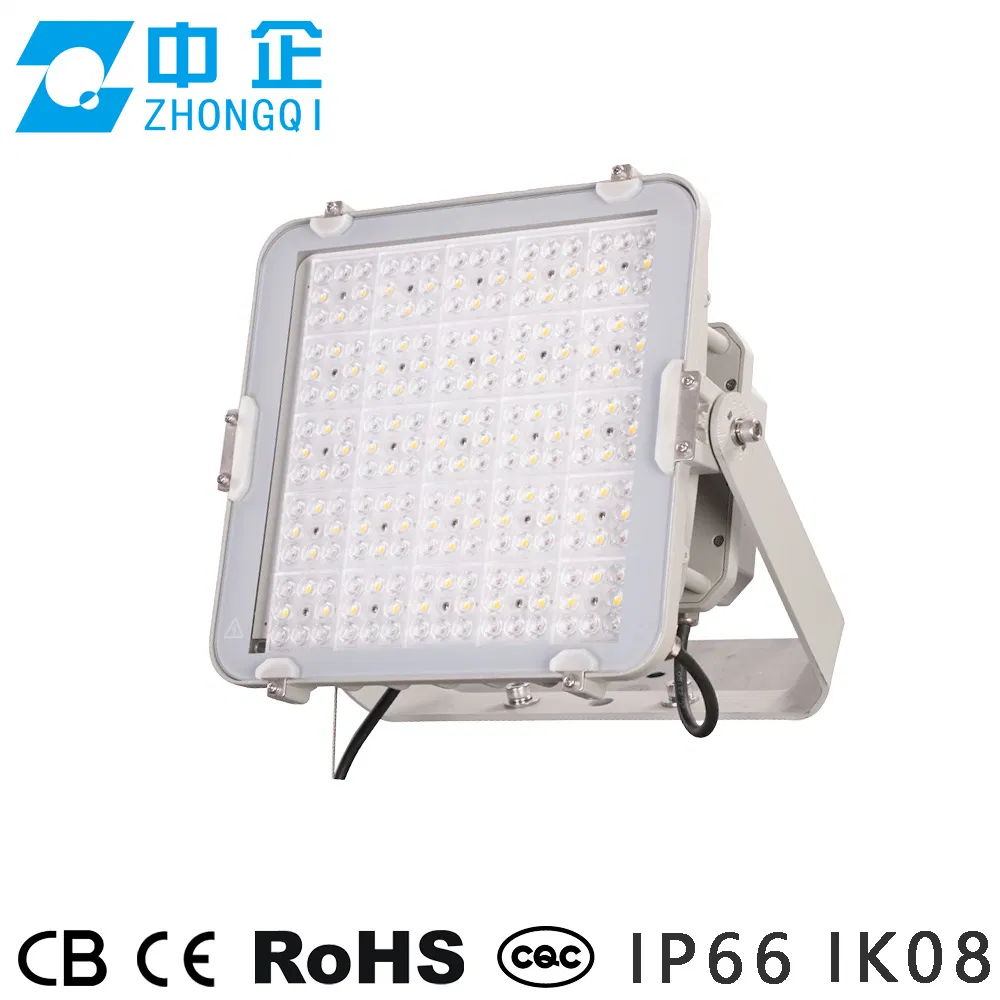LED Flood Light IP66 140lm/W 3000K Ik09 NEMA Outdoor Lighting Anti-Glare Quality Waterproof Dali Dimmable Sensor 5 Years Warranty OEM ODM 220W 240W 300W 360W
