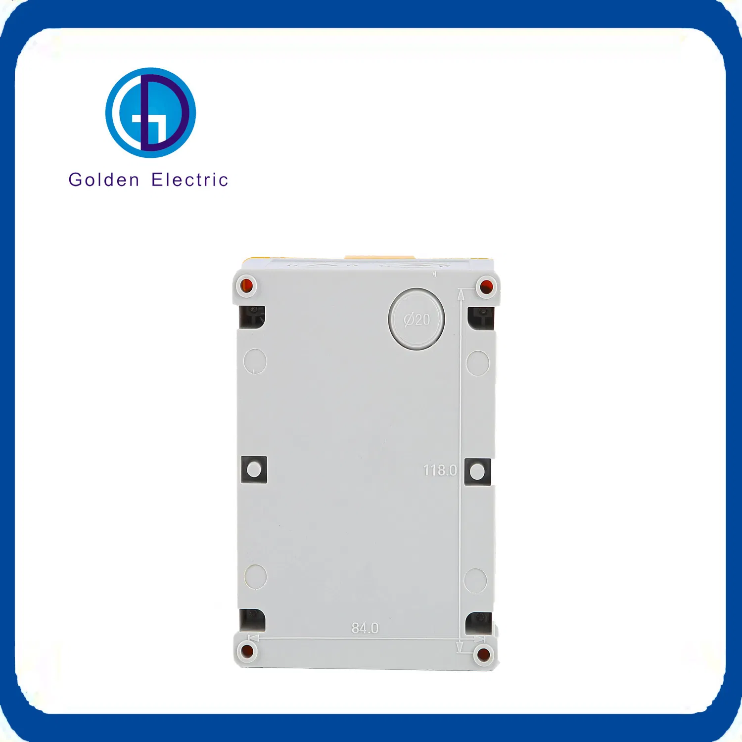 Electric Power Waterproof Enclosure IP66 3p4p 50Hz 16A 25A 40A 63A AC Isolating Isolation Isolator Switch for AC Industry