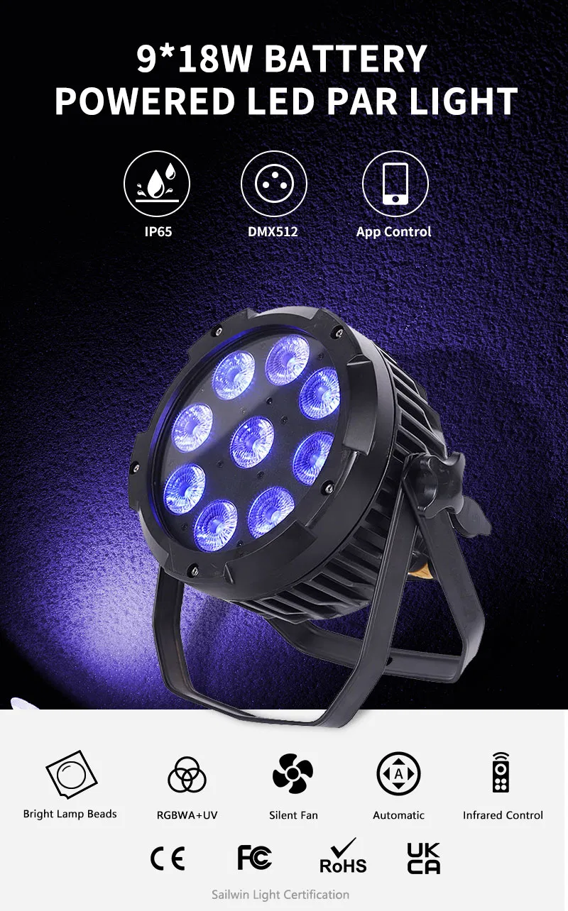 LED PAR Light View 5