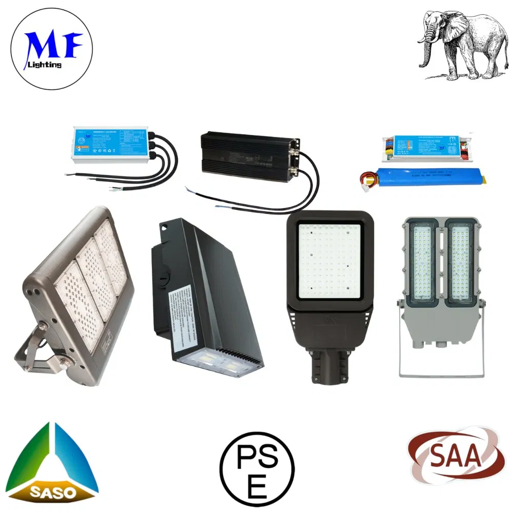Factory Direct Pricing 4W 6W 8W 100-347VAC 5years Warranty 3 Hour Longevity Smart Surge Protection Self-Testing Lifep04 Emergency Driver System for LED Light