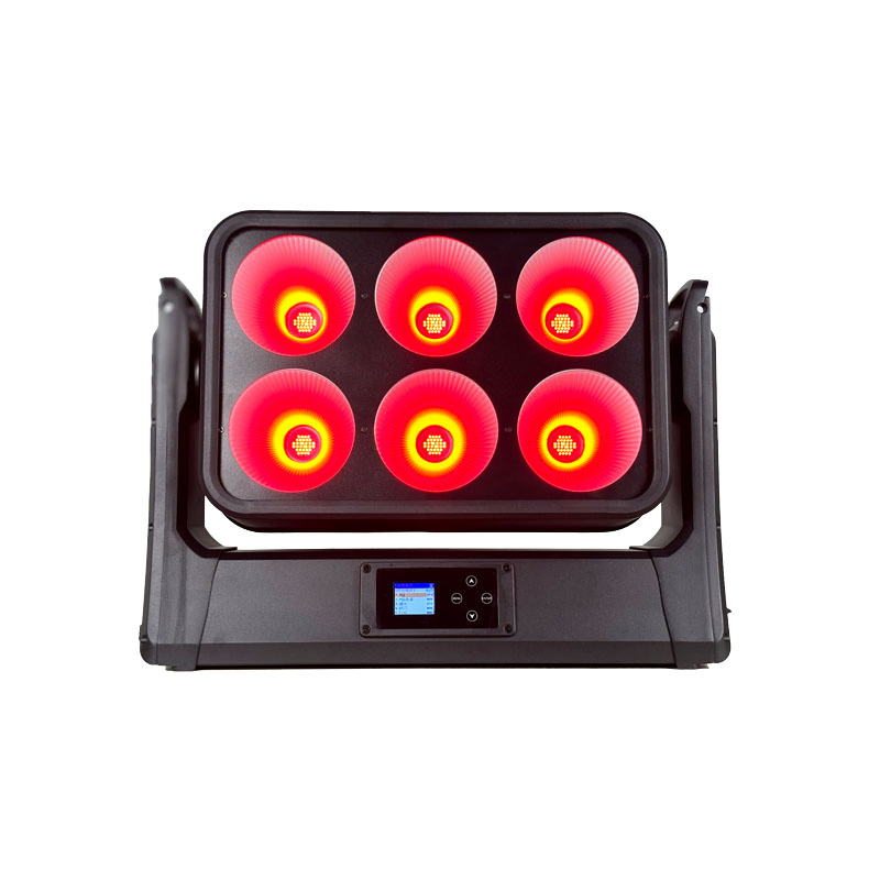 IP65 Waterproof 1200W RGBW DOT Control Stage Lighting Tilt Moving Wash Effect Moving Head LED Blinder Light