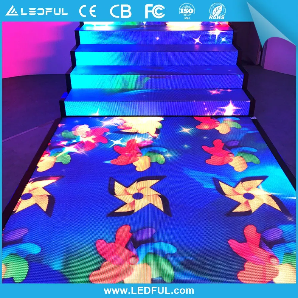 Outdoor P6.2mm LED Dance Floor Panels LED Disco Lighting Stage