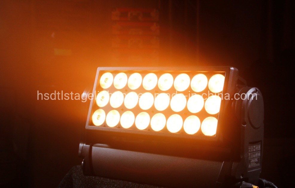 Waterproof China Stage Lighting Factory IP65 24PCS 15W LED Moving Head Outdoor Wash Light