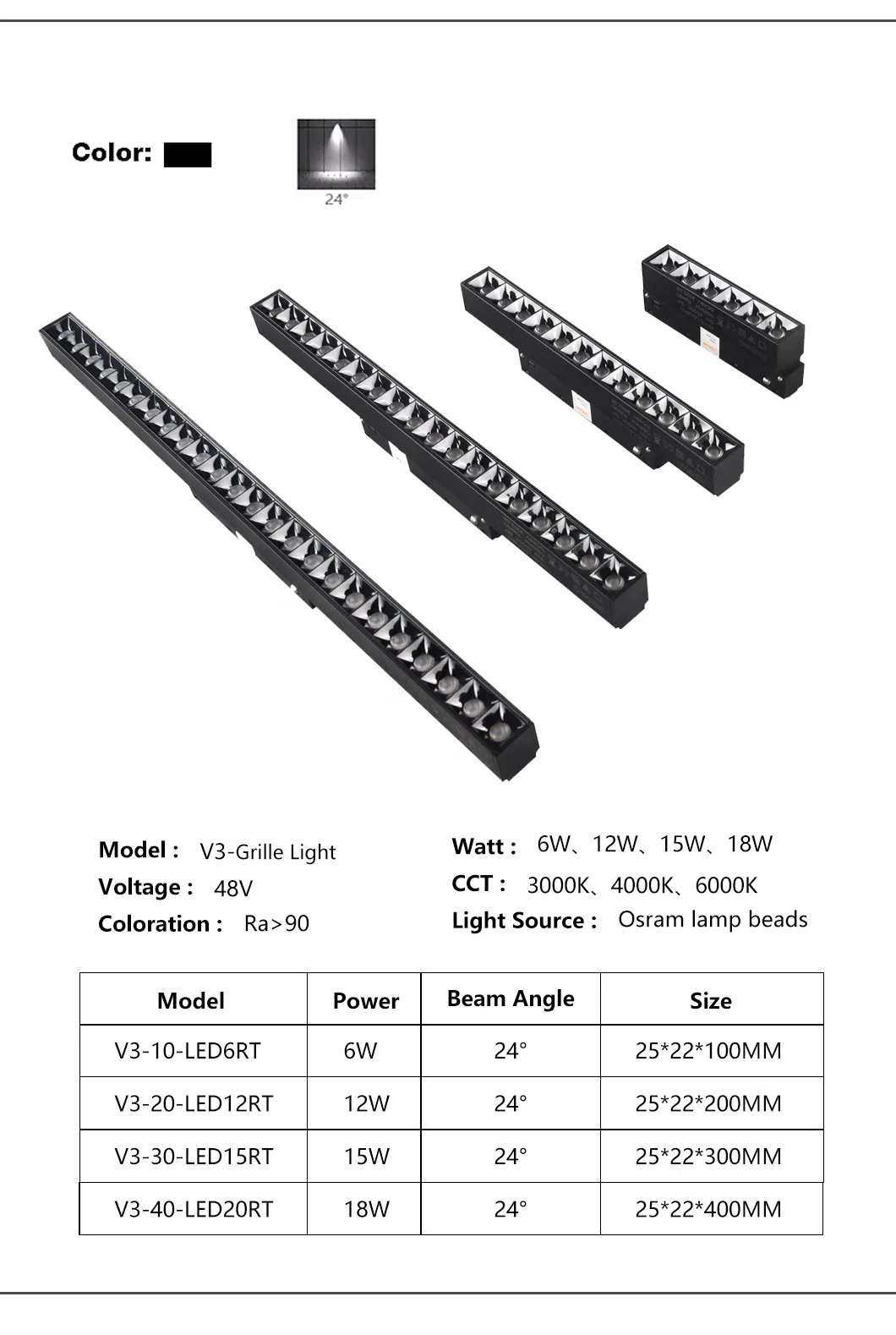 Magnetic Track Light View 4