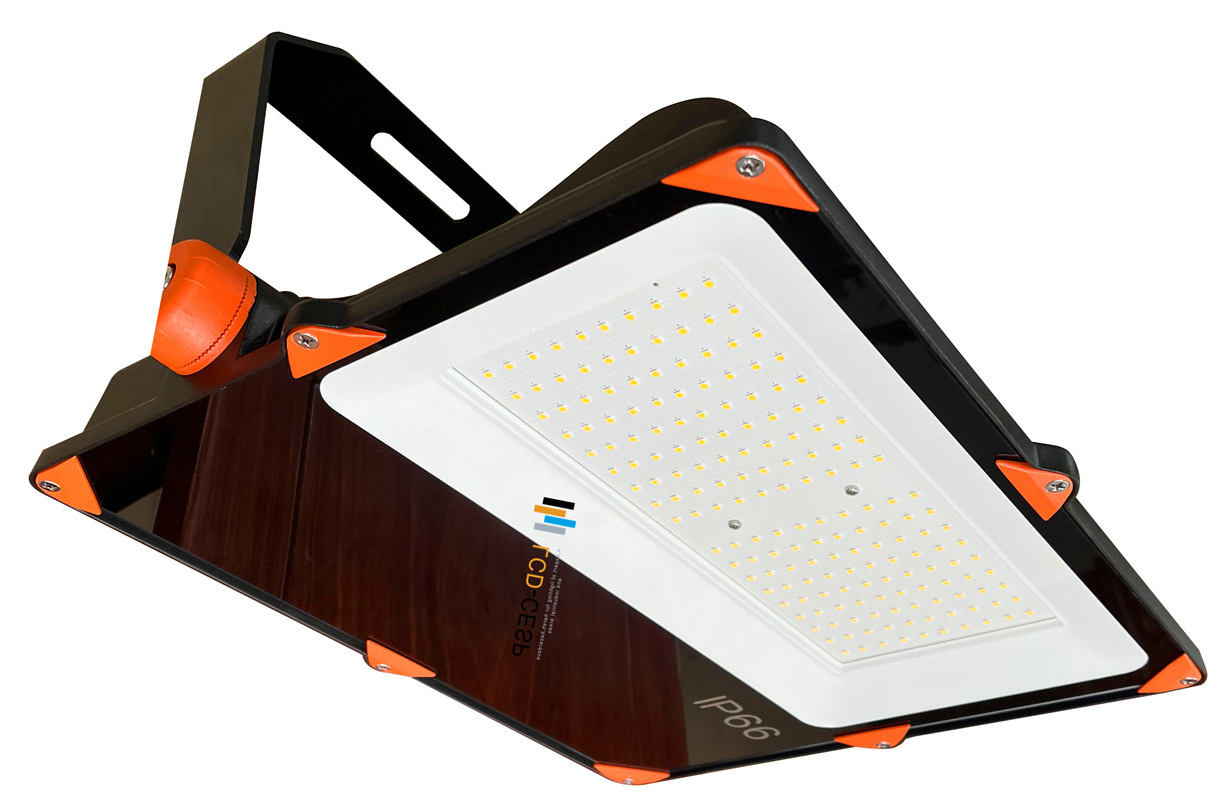 Floodlight, LED, 100W, Marine Duty, 90-305VAC, 90 Degree, Dimmable, Fishing Boat Lighting