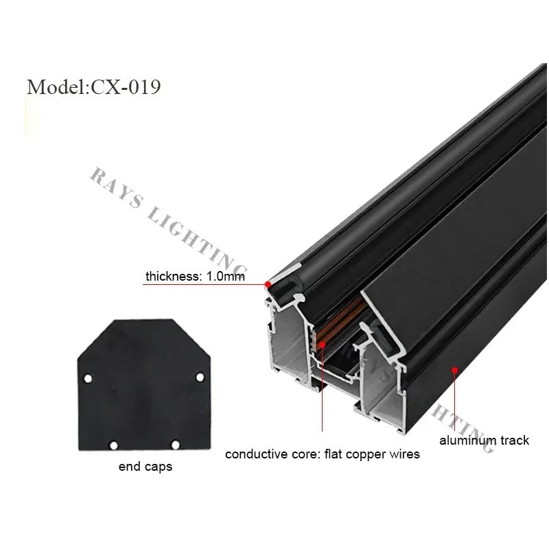 Magnetic Track Light Profile