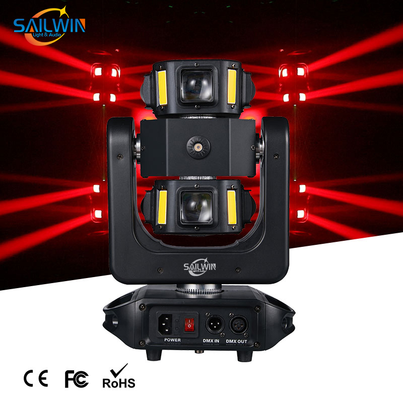 Sailwin Factory Wind Fire Wheel LED Arm Lamp Red Green Laser Moving Head Light Party Lights Laser Stage Lamp DJ