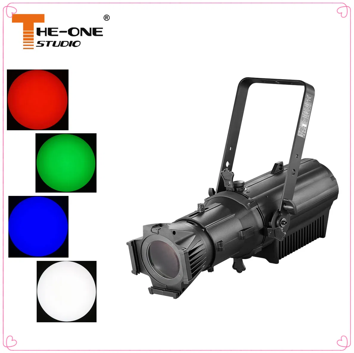 2019 Top LED Profile Spot RGBW Spotlight for Theater Stage