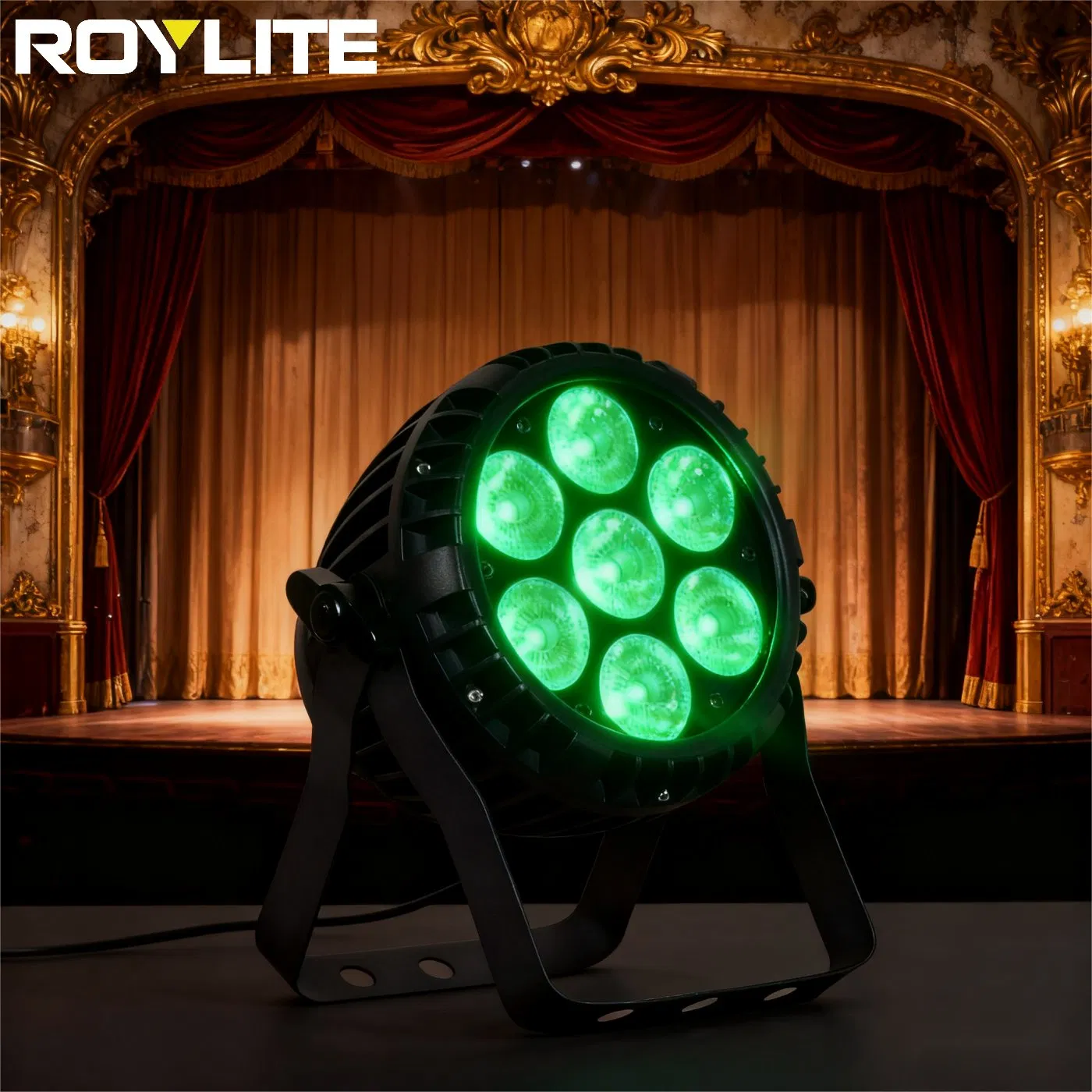 High Quality 7PCS 10W 15W LED Stage Light Waterproof PAR Light Outdoor Dyeing Light DJ Disco KTV Bar Party Stage Lighting
