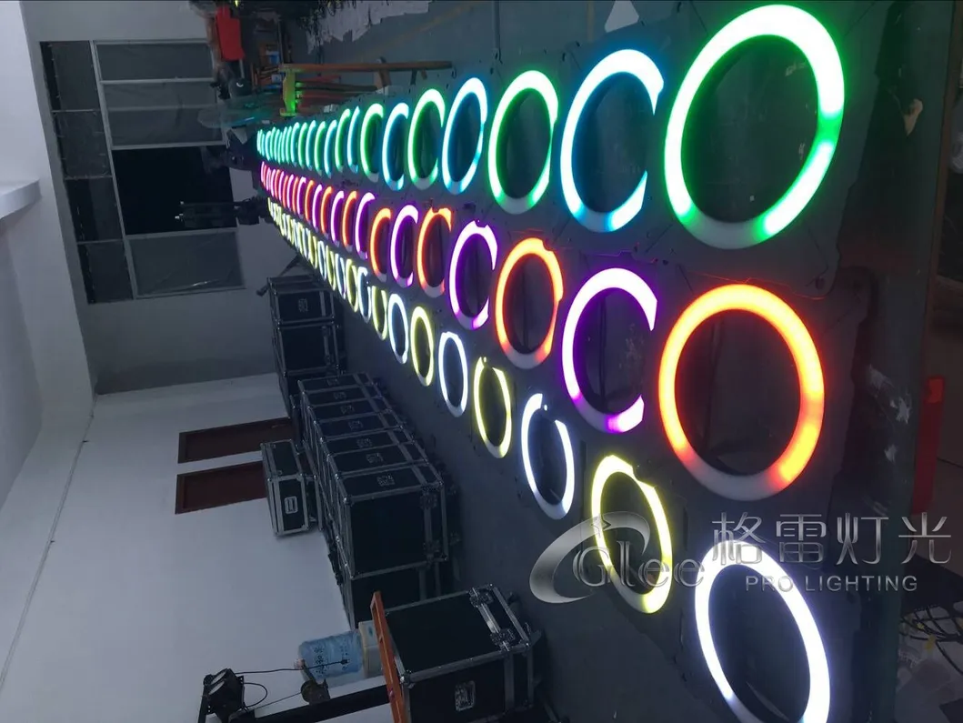 Halo RGB LED Pixel Stage Lighting View 5