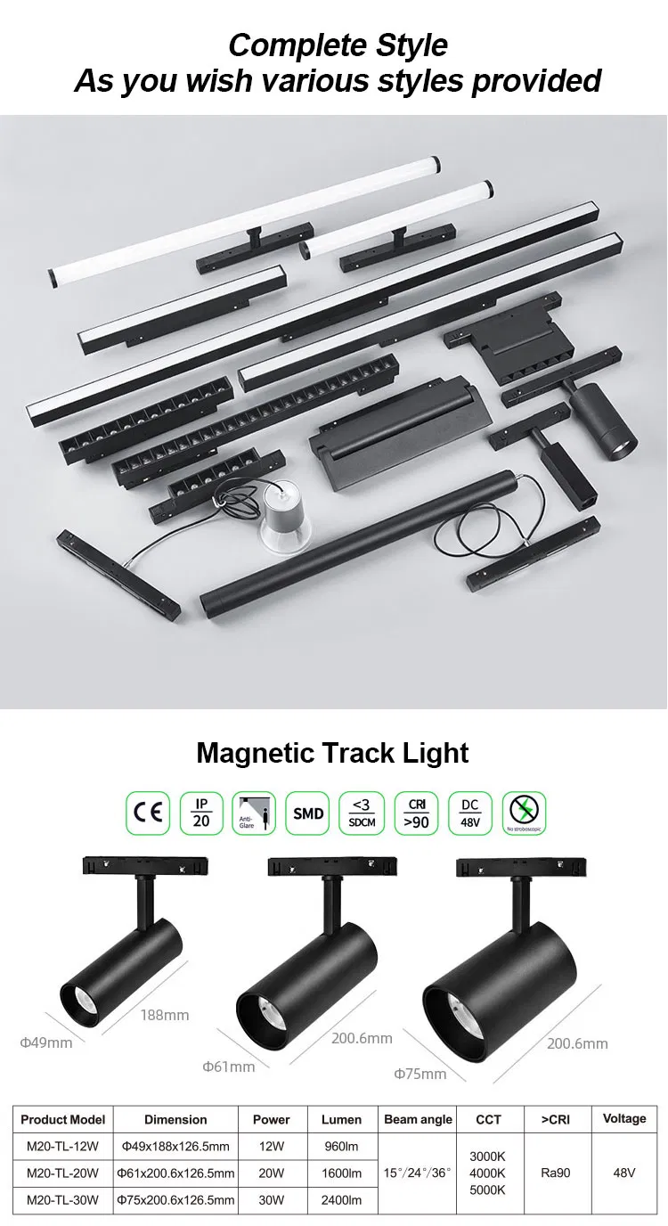 Magnetic Lamp Specs