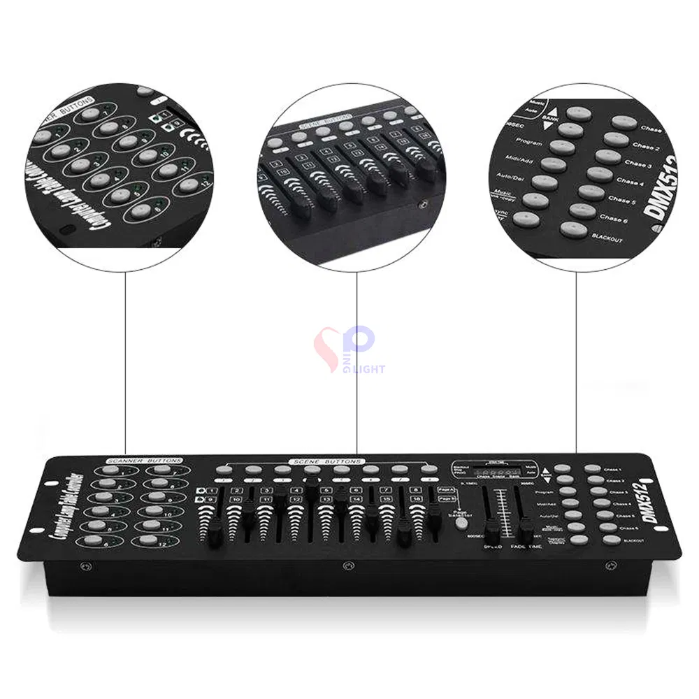 DMX Controller Detail 1