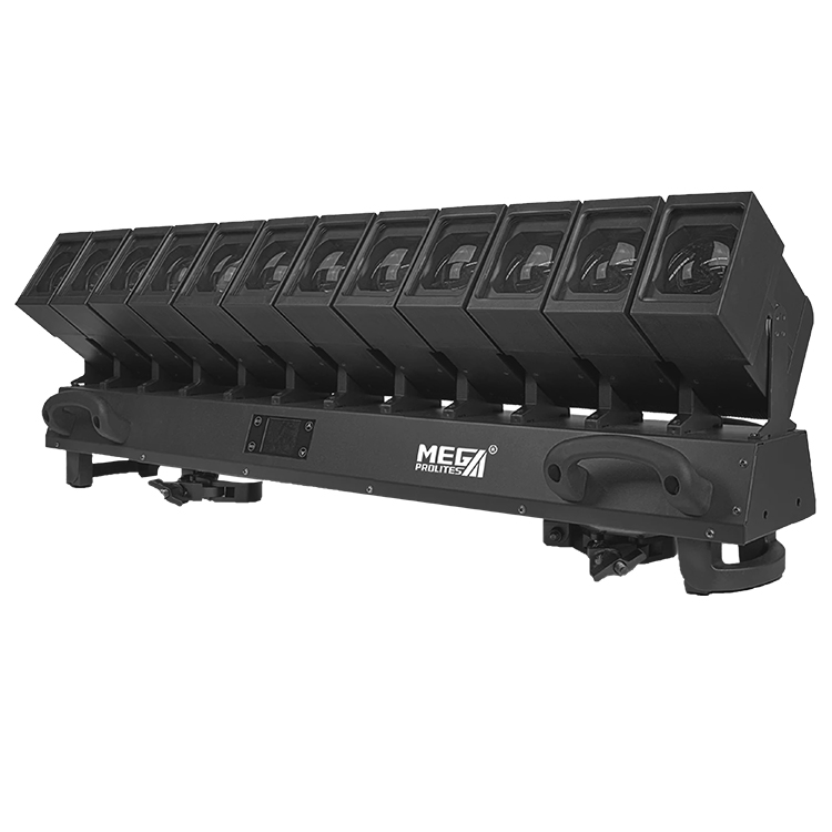 12X60W RGBW LED Pixel Bar Moving Head Light Zoom Beam Wash DMX512 for Concert Event DJ Club Stage Lighting