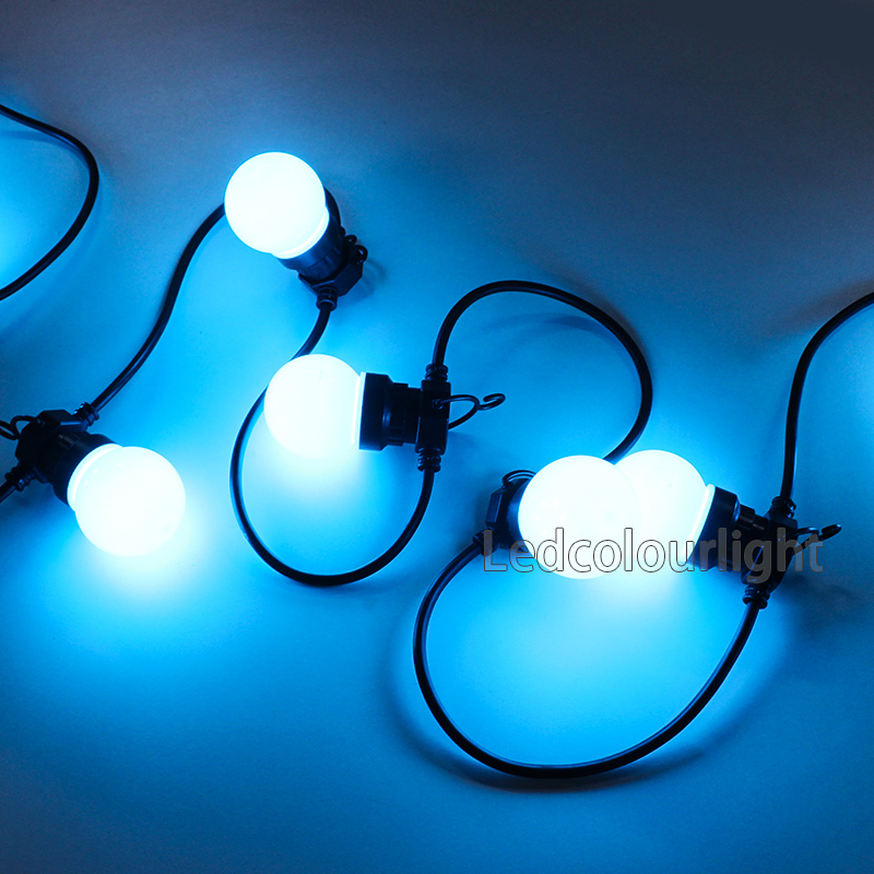 DMX Waterproof High Power RGB LED Light Bulb Solar Street Light Stage Outdoor Lighting