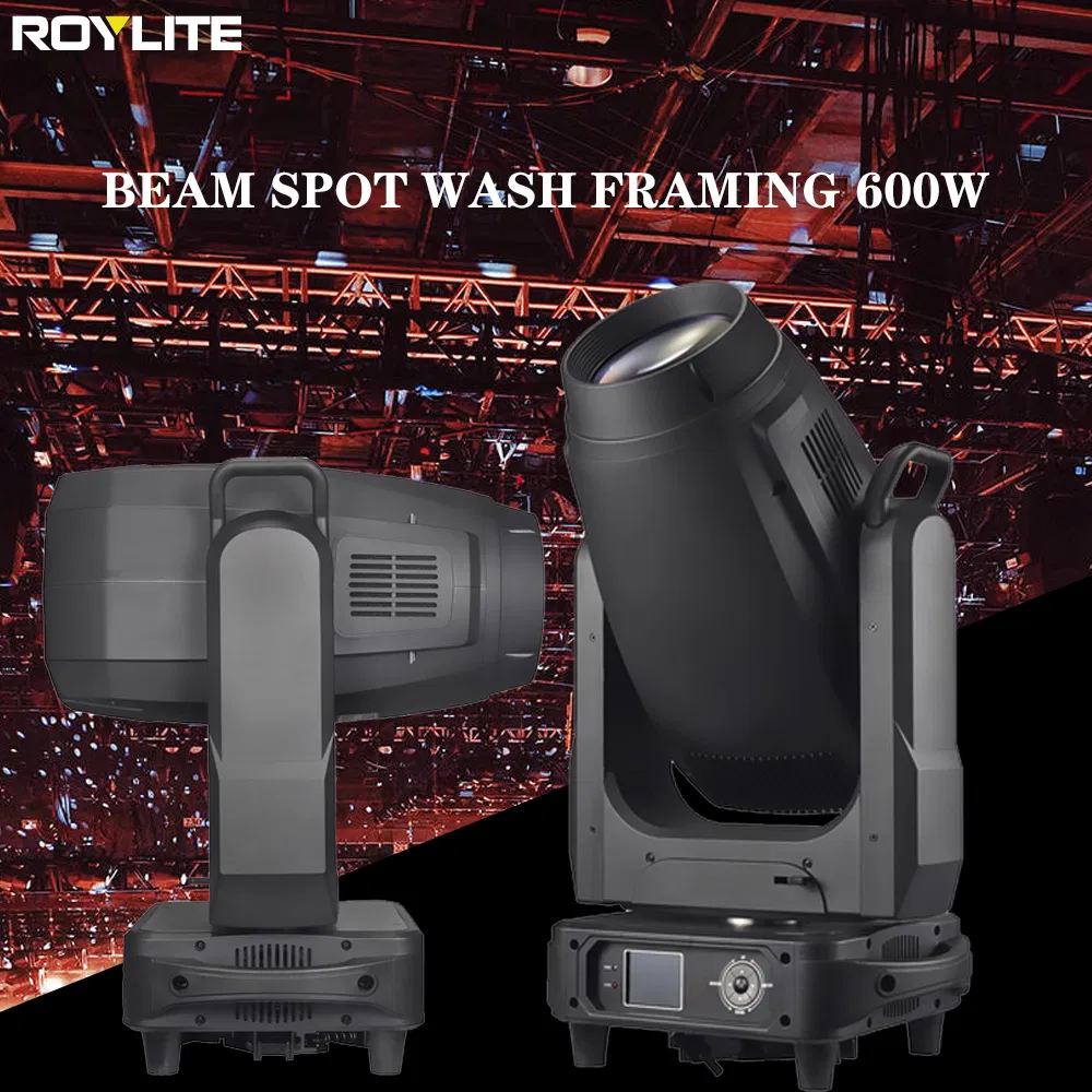 600W LED Frame Light Moving Head Lights Stage Show Lighting DMX 512 Controller Disco Moving Beam Lamp for DJ Party