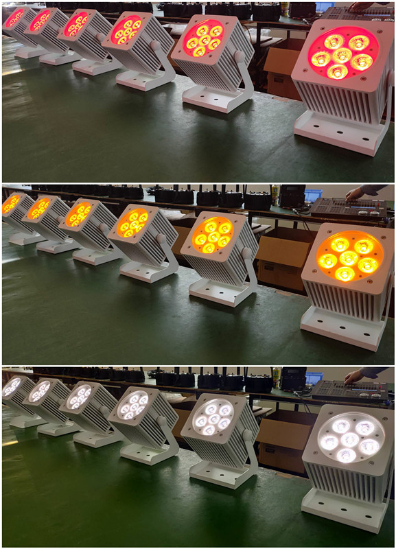 LED Stage Lights LED Bar RGB Wireles Controller Battery Powered PAR Lights