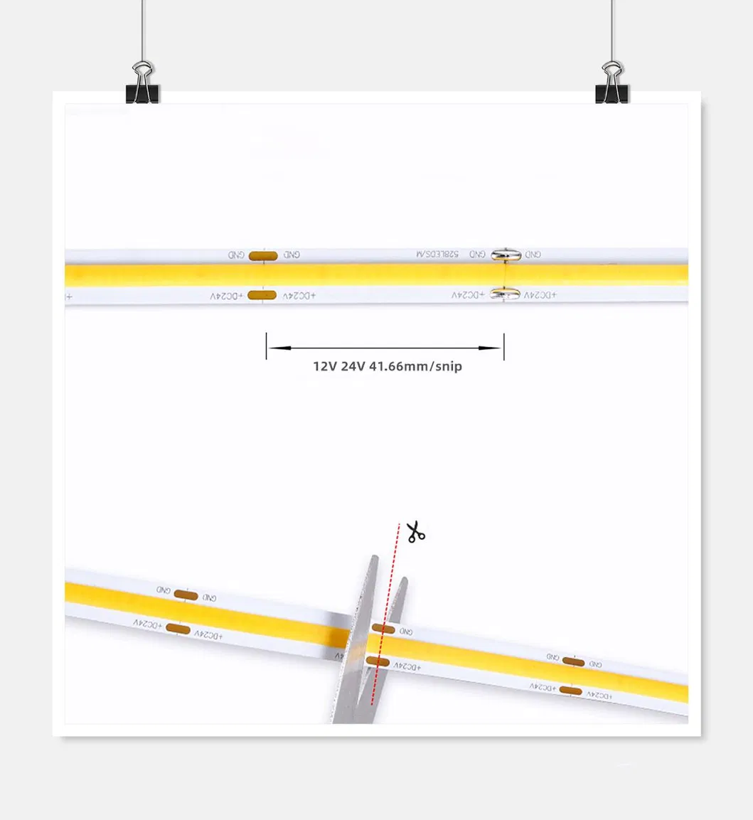 Flexible COB Tape Light