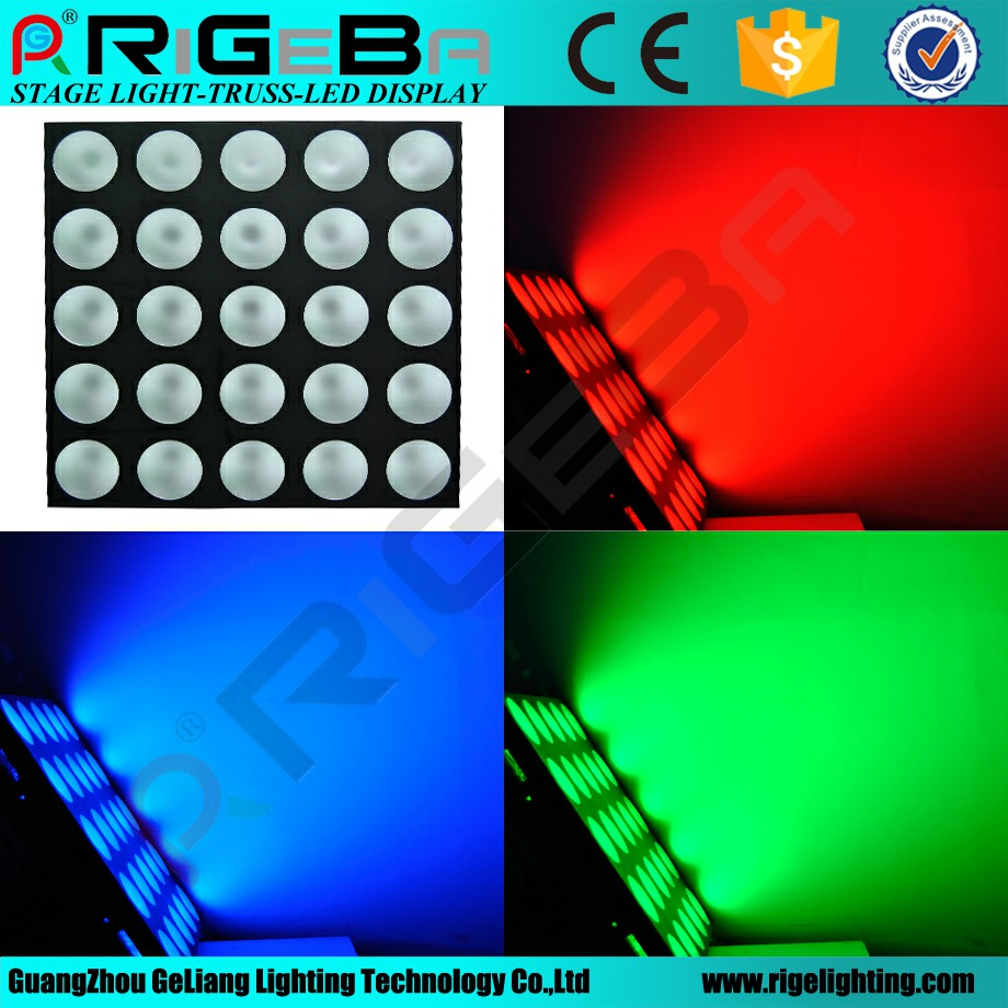 Indoor RGB 3in1 25X9w LED Matrix Light Stage DJ Lighting for Events