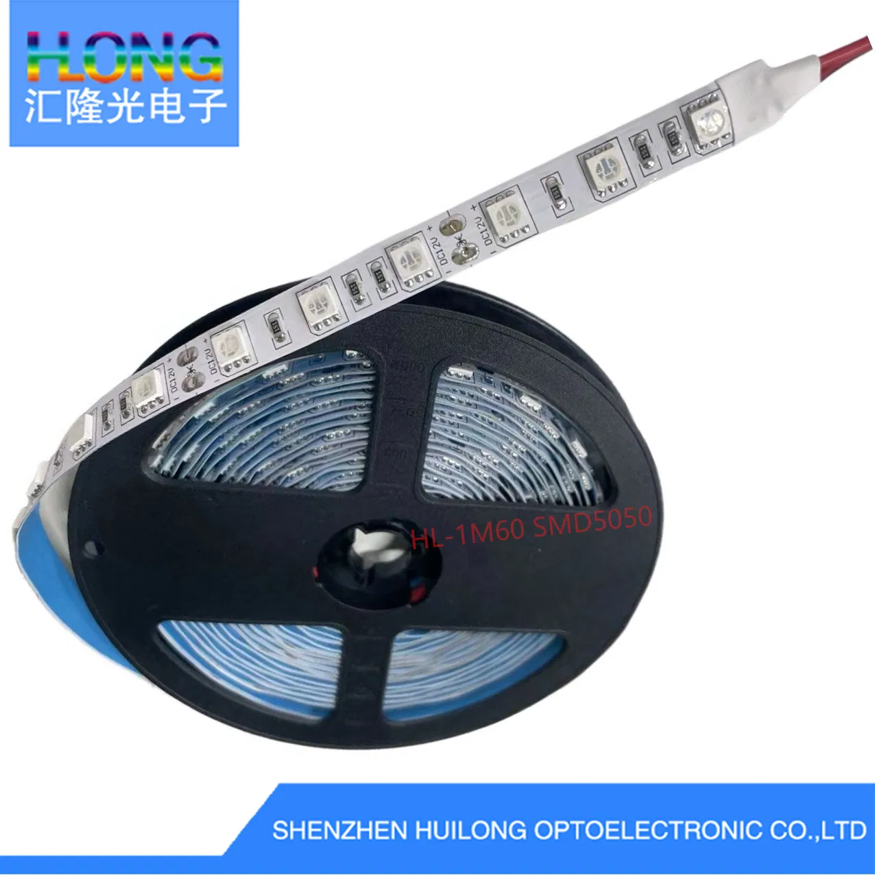 CE&RoHS SMD5050 10mm LED Soft Strip Light for Signs/Stage Decor / Other LED Projects.