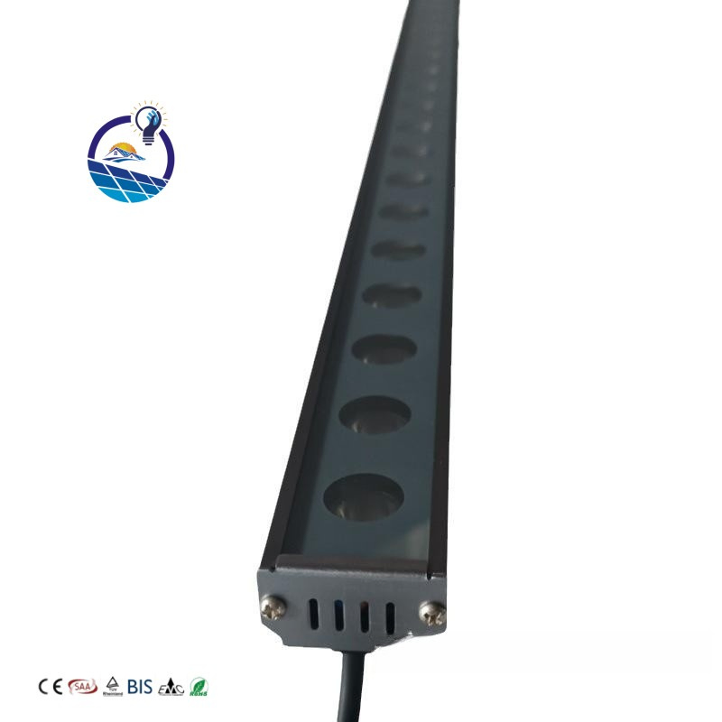 Professional Stage Lighting IP65 Outdoor Waterproof LED Strip Pixel Bar Wash RGBW 18W24W 36W LED Wall Washer Light