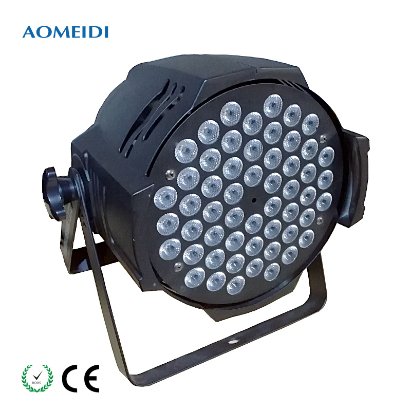 Cheap 54PCS 3W UV Color LED PAR Can Stage Wash Light