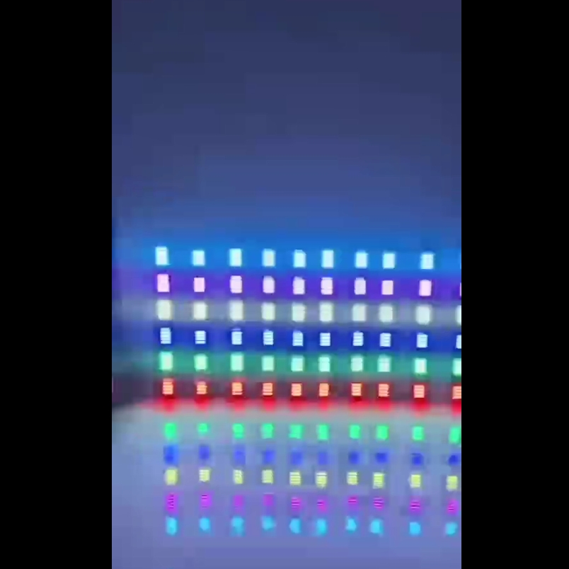 High Performance Pixels RGB+White 720 Pieces Strip LED Effect Matrix City Stage Flood Lighting for DJ Disco Club Wedding Party Show Event Church Theater