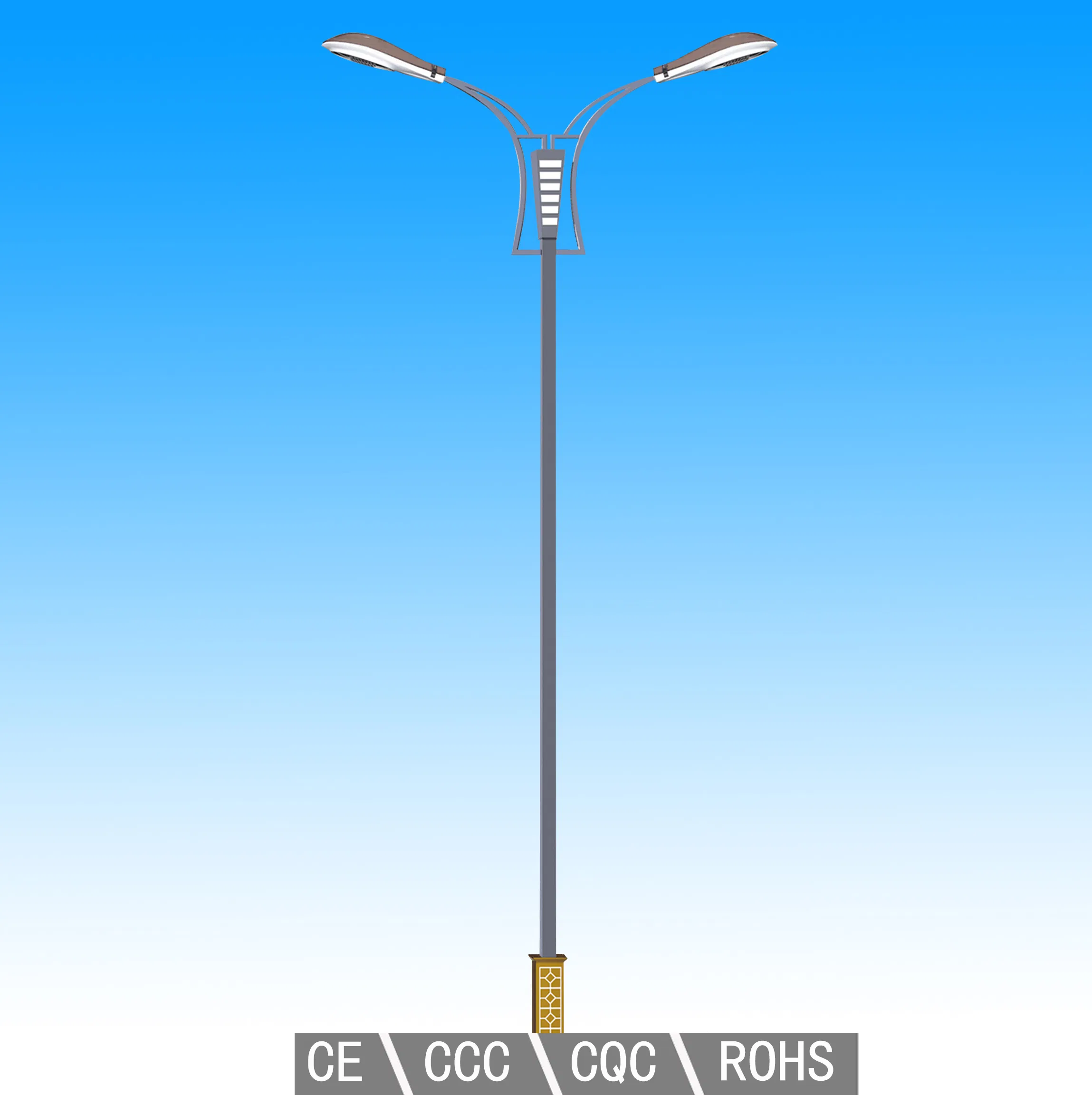 Commercial Grade LED Street Lighting Fixture for Streets